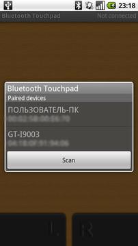 Bluetooth Touchpad截图