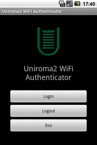 Uniroma2无线上网验证程序截图1