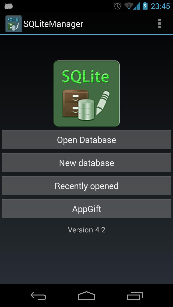 SQLite编辑管理器截图1