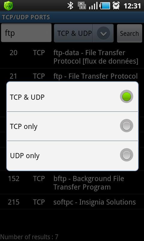 TCP UDP ports截图4