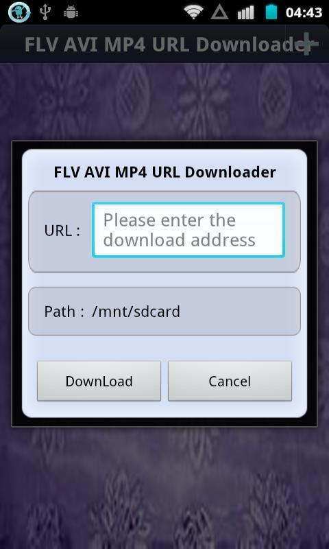 FLV AVI MP4 URL Downloader截图11