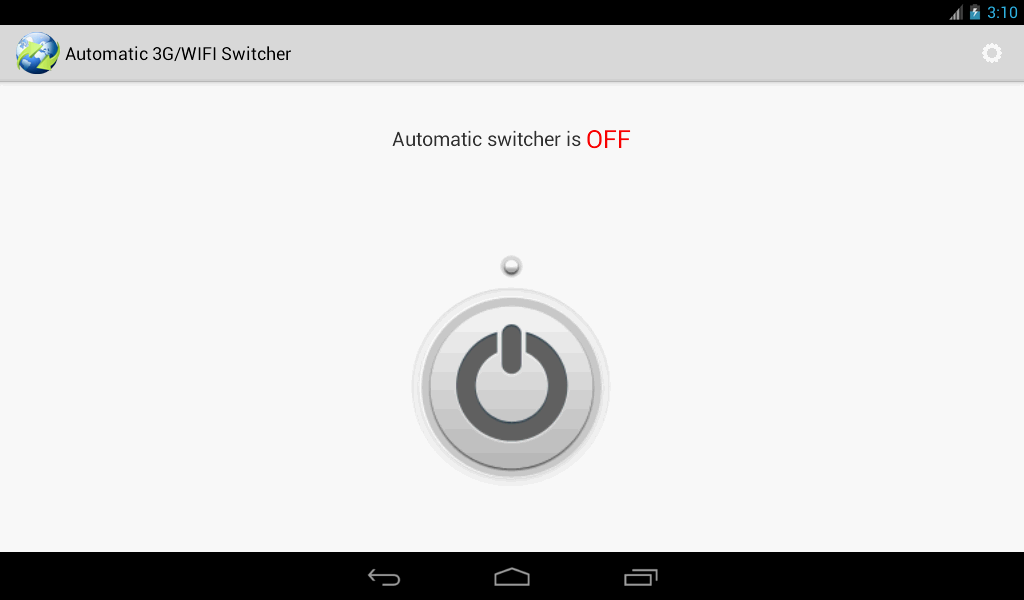 Automatic 3G / WIFI Switcher截图1