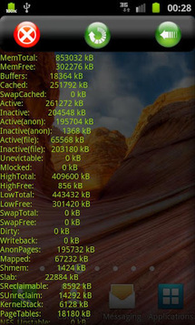 Android的内存信息截图