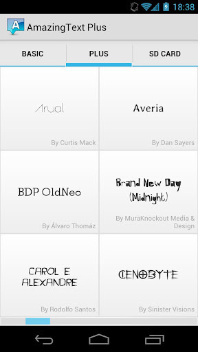 AmazingText Fonts Pack 1截图5