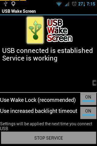 USB Wake Screen截图1