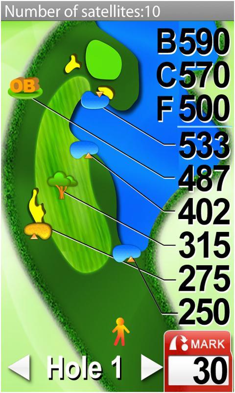 高尔夫球GPS截图1