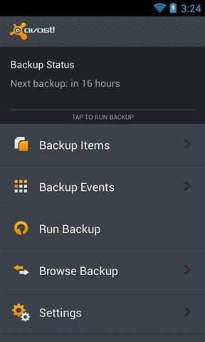 avast! Mobile backup截图5