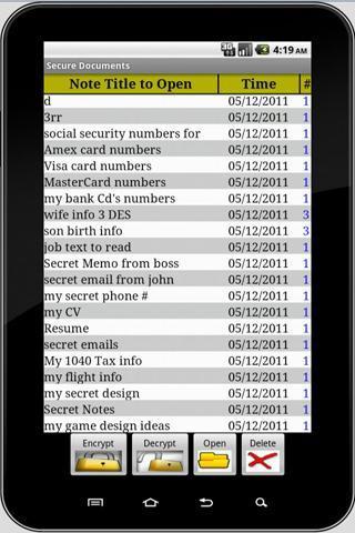 Secure Documents Lite截图4