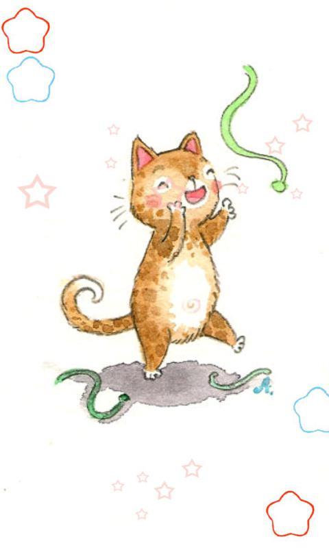 欢乐猫-绿豆动态壁纸截图1