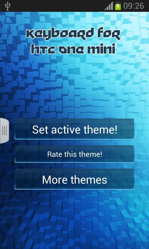 Keyboard for HTC One Mini截图1