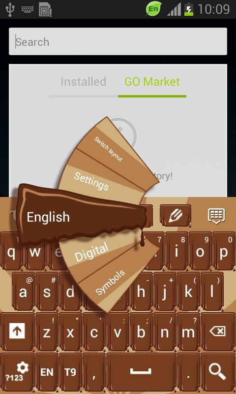 Liquid Chocolate Keyboard截图3