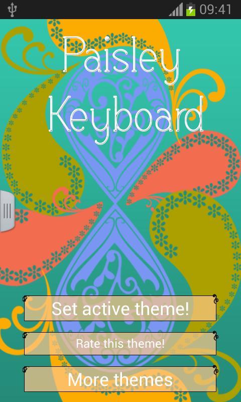 Paisley Keyboard截图3