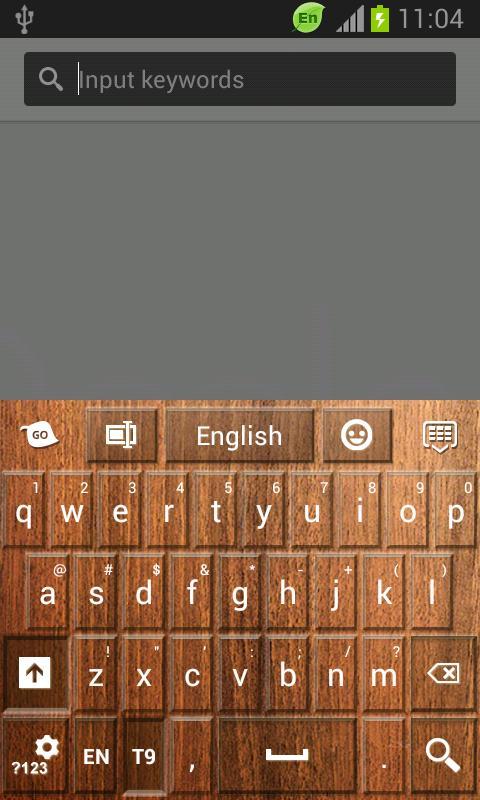 Wood Keyboard Free截图1