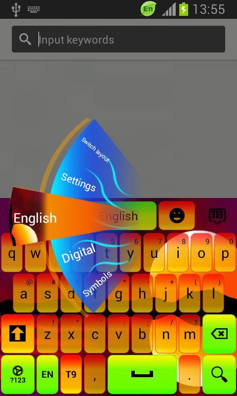 Sunset Keyboard截图2