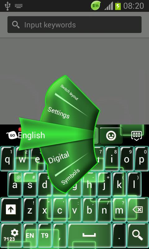 Neon Keypad for Galaxy S3 Mini截图3