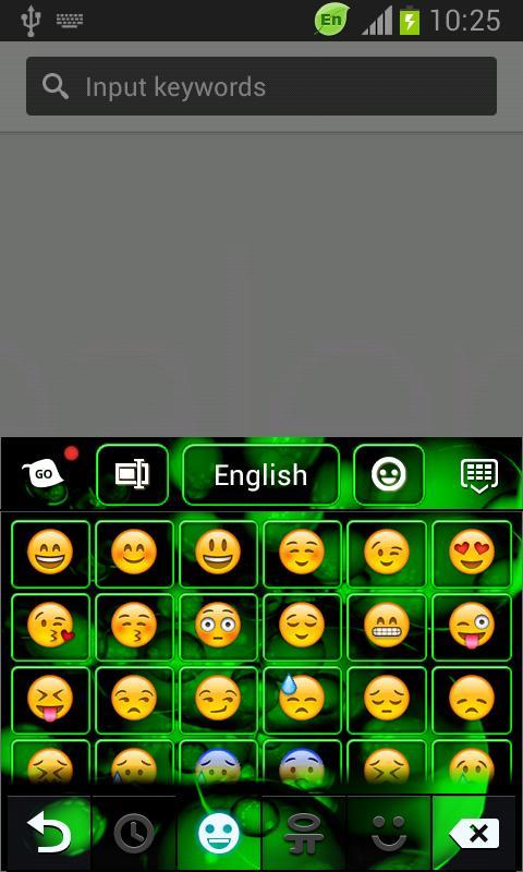 Neon Keyboard for Galaxy S5截图4