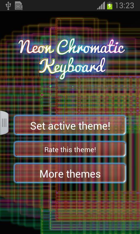 Neon Chromatic Keyboard截图1