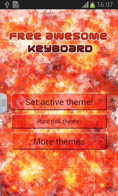 Free Awesome Keyboard截图1