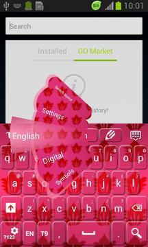 Rose Fuchsia Keyboard截图