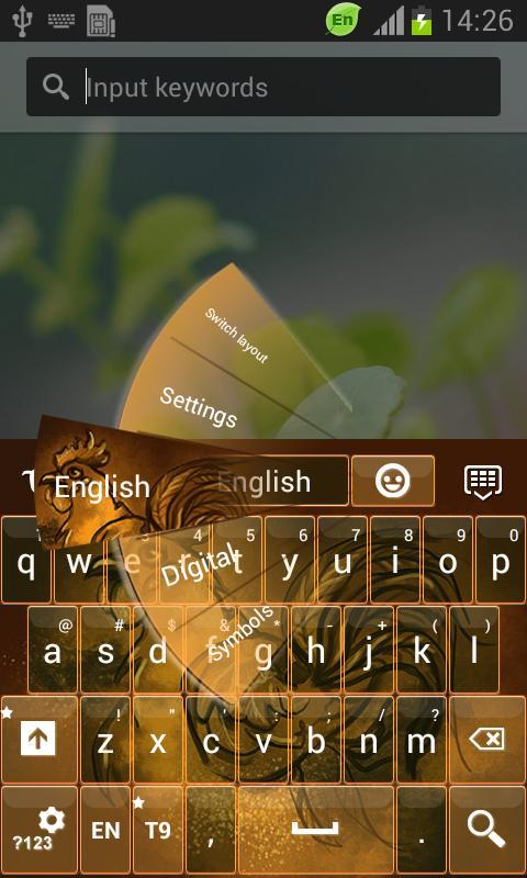 Rooster Sign Keyboard截图3