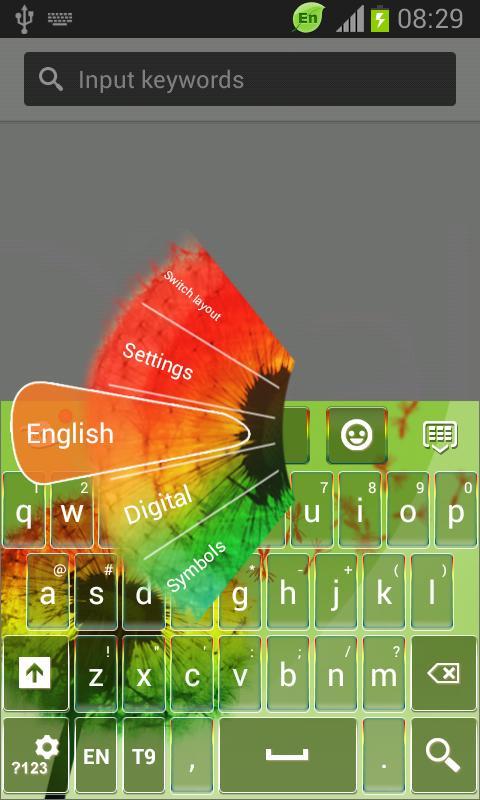 Keyboard for Galaxy S3 Mini截图3