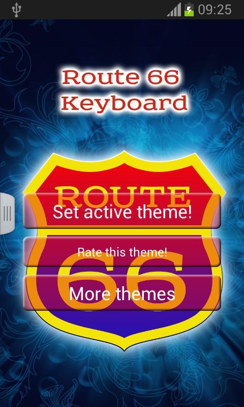 Route 66 Keyboard截图1