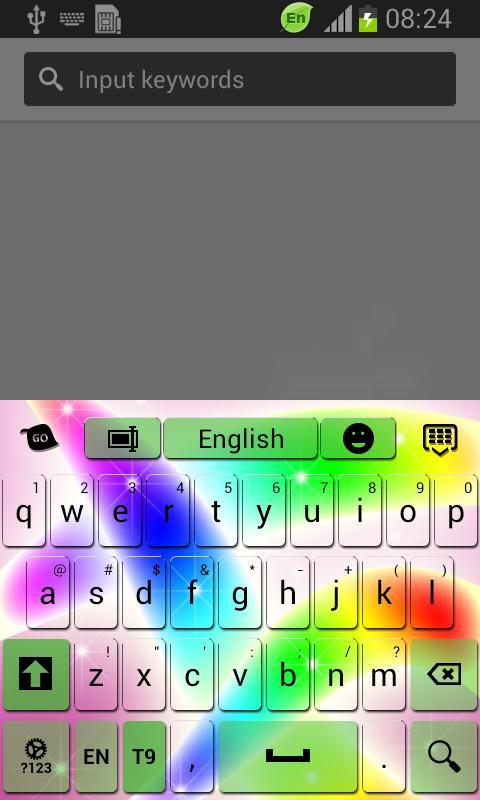 Rainbow Waves Keyboard截图2