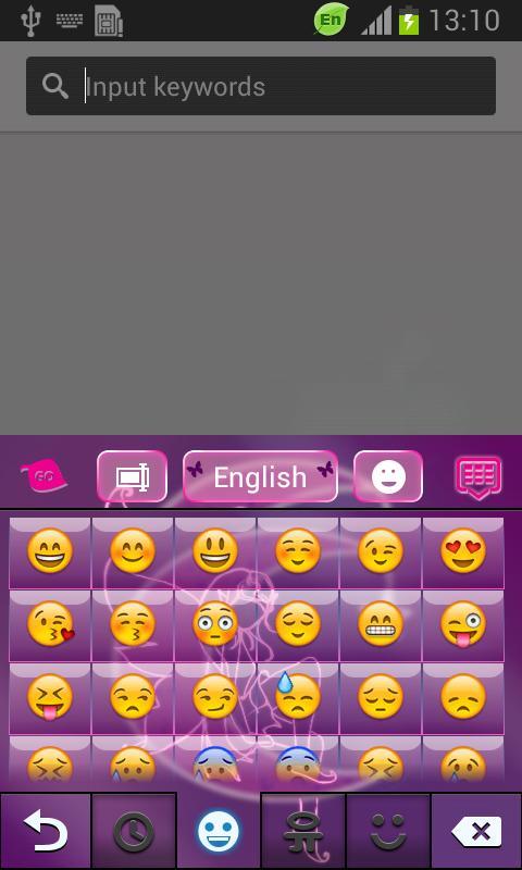 Pink Fairy Keyboard截图5