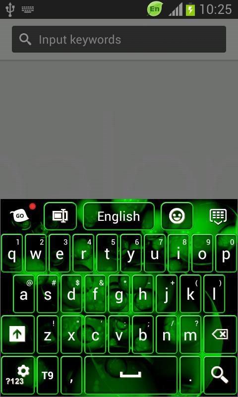 Neon Keyboard for Galaxy S5截图2