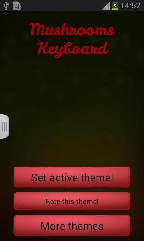 Mushrooms Keyboard截图1