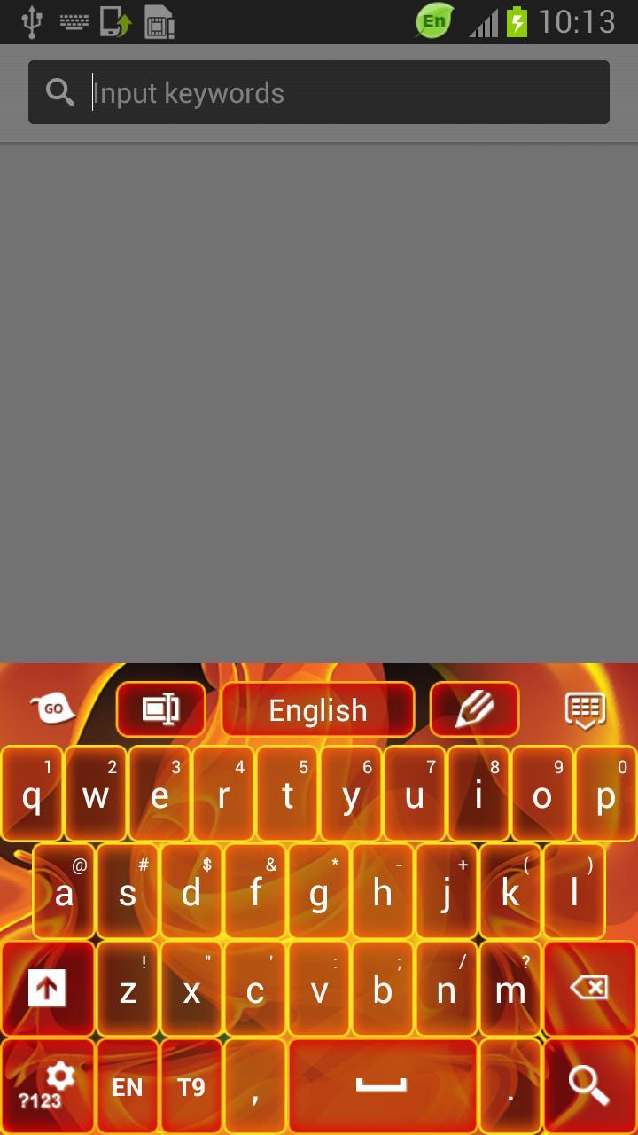 Keyboard Neon Fire截图2