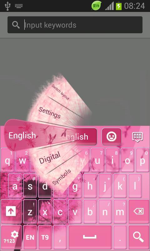 Pink Keypad for Galaxy S3 Mini截图3