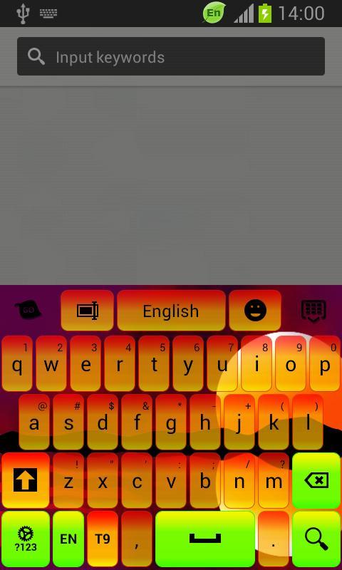 Sunset Keyboard截图1