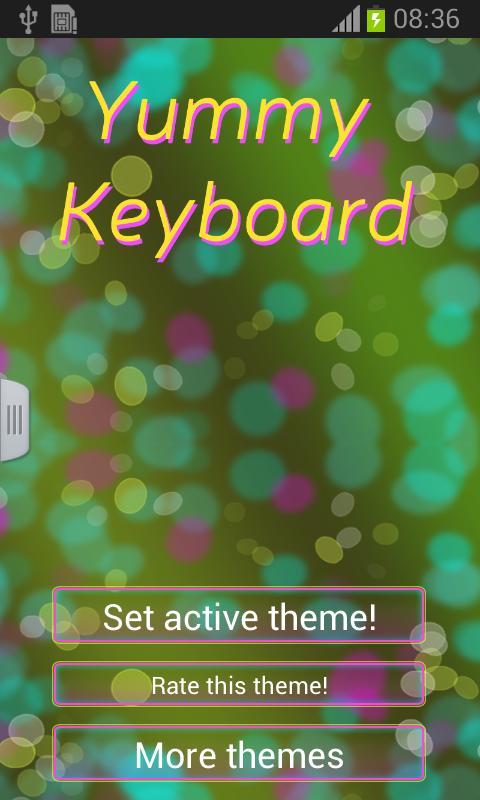 Yummy Keyboard截图1