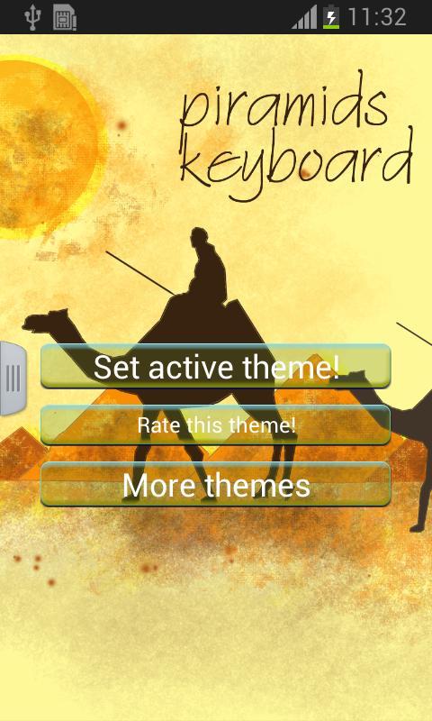 Pyramids Keyboard截图1