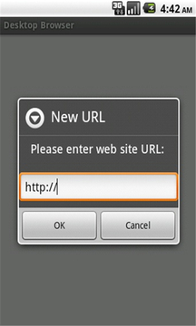 Desktop Browser截图