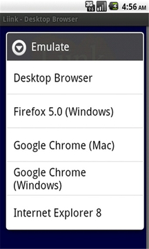 Desktop Browser截图