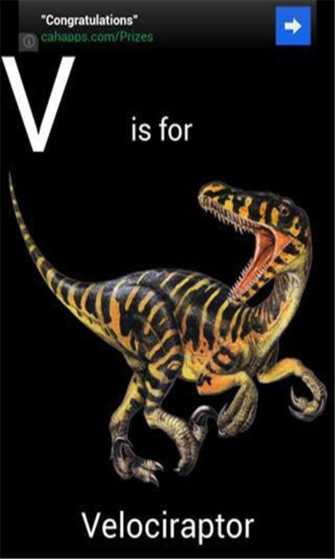 Dinosaur Alphabet Free截图1