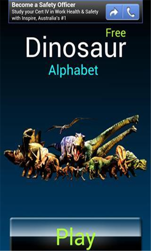 Dinosaur Alphabet Free截图3