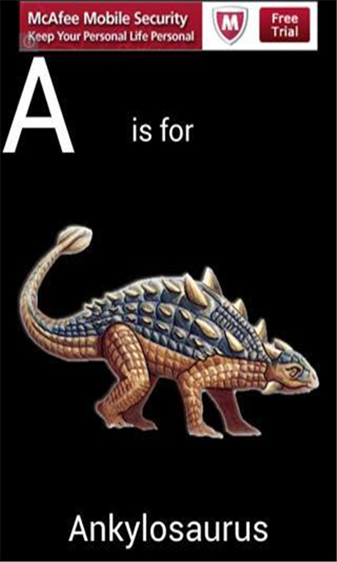 Dinosaur Alphabet Free截图4