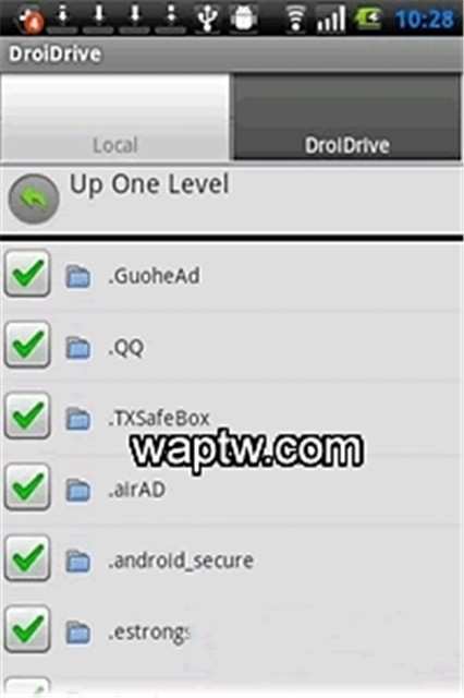 DroiDrive备份V1.1.1截图1