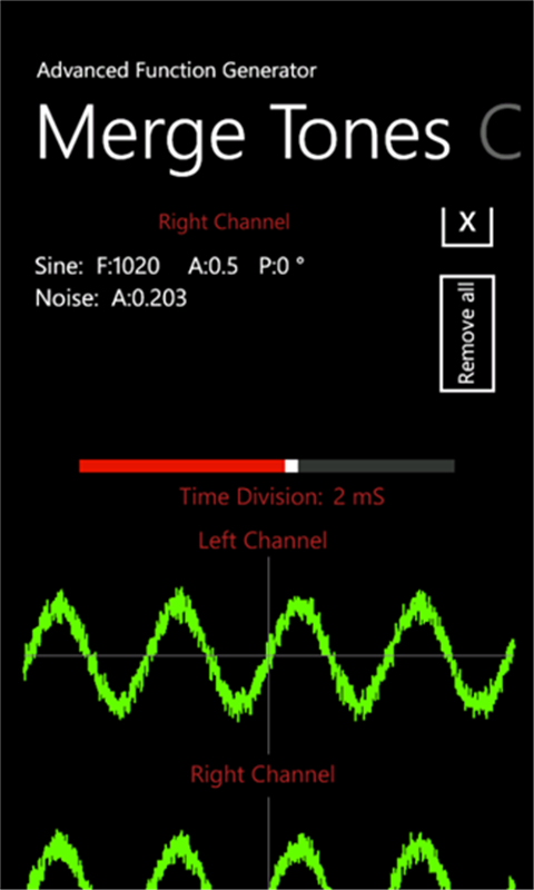 Noise and Sweep Generator截图1