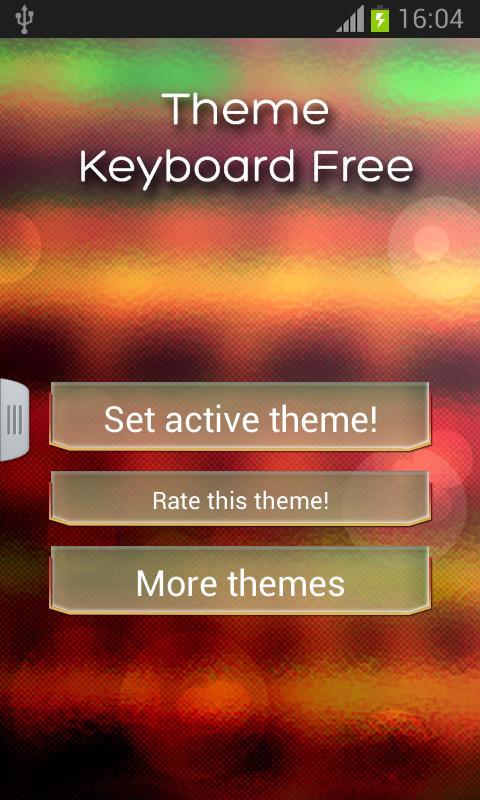 Theme Keyboard Free截图1