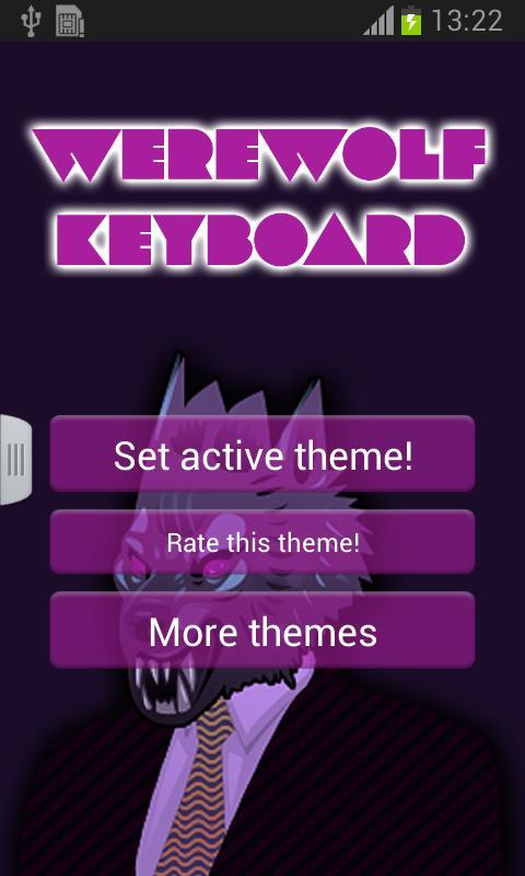 Werewolf Keyboard截图1