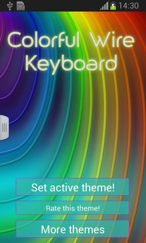 Colorful Wire Keyboard截图1