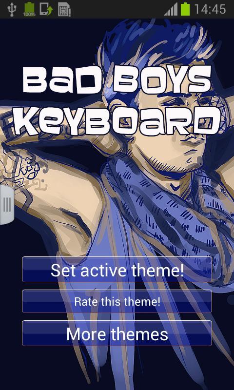 Bad Boys Keyboard截图1