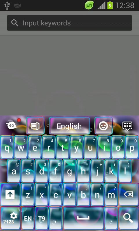 Color Bubbles Keyboard截图2