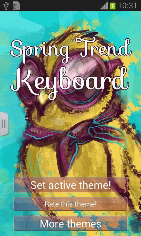 Spring Trend Keyboard截图1