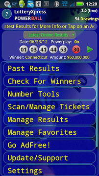 Lottery Xpress Powerball截图