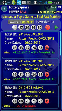 Lottery Xpress Powerball截图